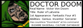 DoctorDoomData