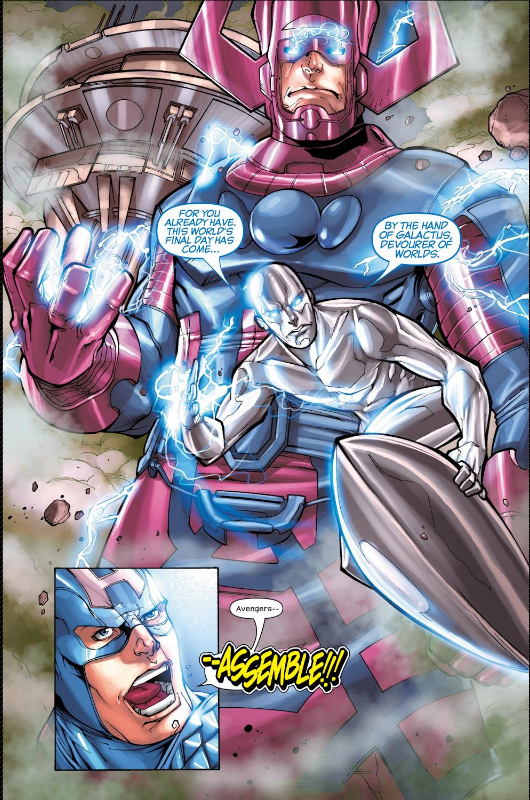 Galactus Arrives, Avengers Assemble